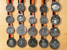 komplette medaillesammlig