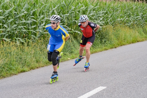 Tom und ich bei Mittelland rollt 2021